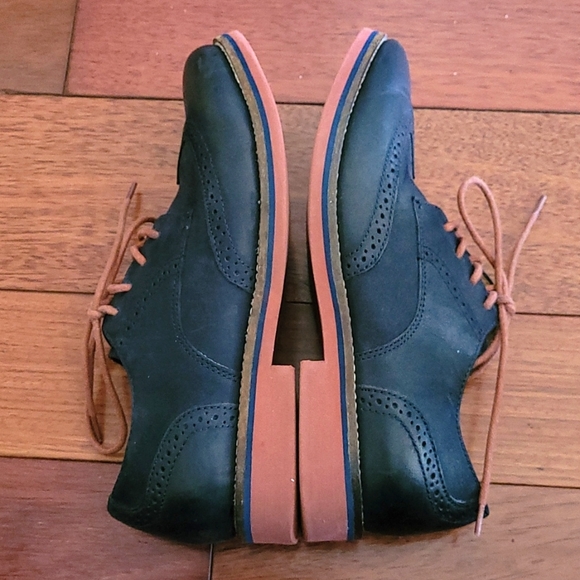 Pegabo kids oxfords in navy - US 7 - Picture 10 of 11